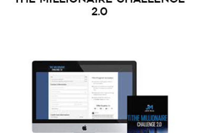 Jon Mac - The Millionaire Challenge 2.0 onnline courses