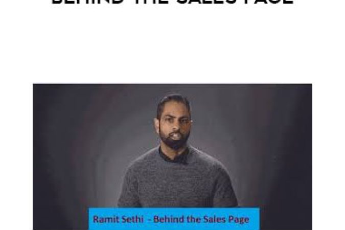 Ramit Sethi - Behind the Sales Page onnline courses