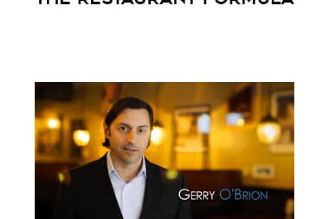 Gerry O'Brion - The Restaurant Formula onnline courses