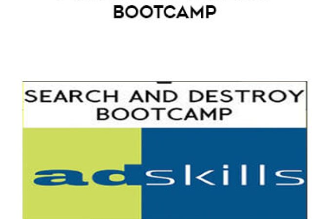 Adskills - Search And Destroy Bootcamp onnline courses