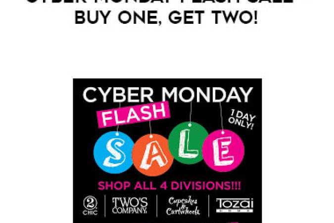 Cyber Monday Flash Sale - Buy One