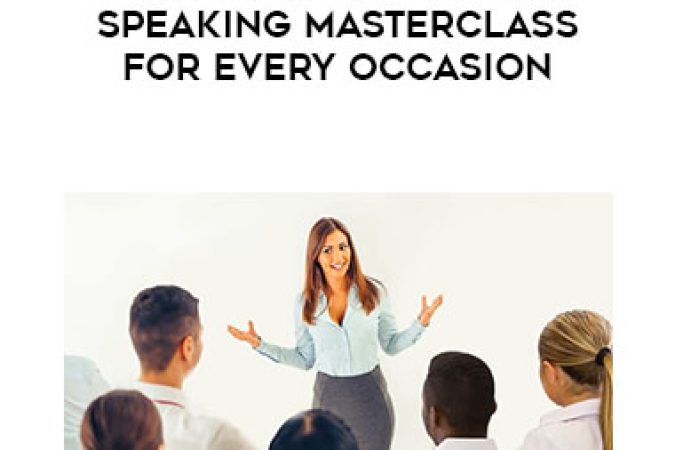 TJ Walker - 2019 Complete Public Speaking Masterclass For Every Occasion onnline courses