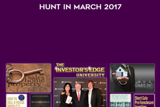 Investorsedgeuniversity.com – The Foreclosure Fortune Hunt in March 2017 onnline courses