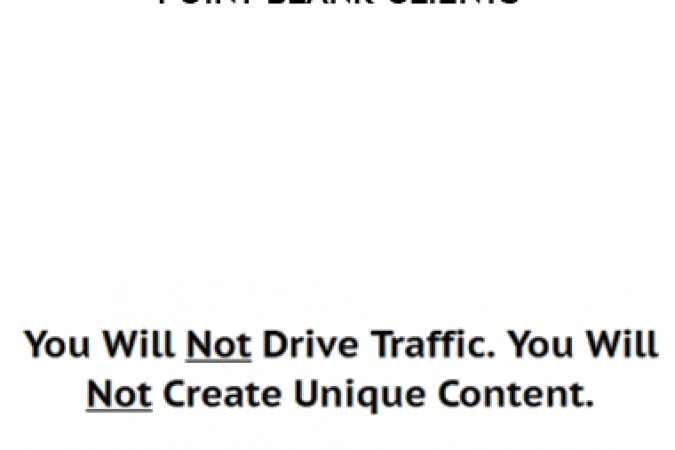 Jason Fladlien – Point Blank Clients onnline courses