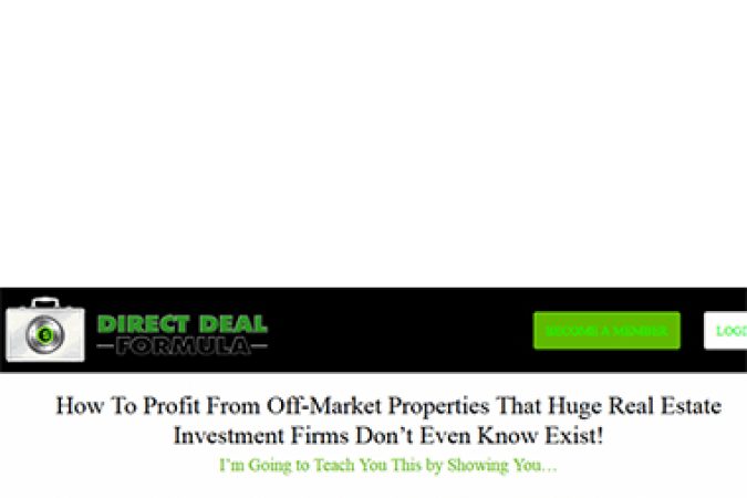 Jason Lucchesi – Direct Deal Formula onnline courses