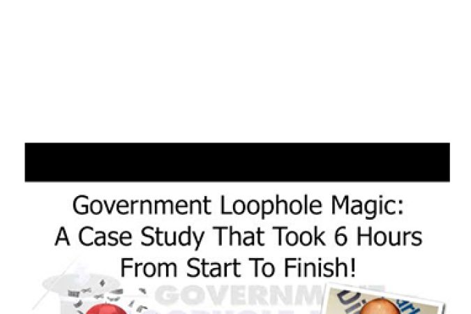 Jason Luchessi – Government Loophole Magic onnline courses