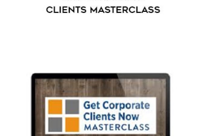 Jeanine Blackwell - Get Corporate Clients Masterclass onnline courses