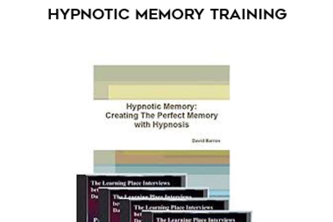 Jeffry Stephens & David Barron - For Hypnotists Only - Hypnotic Memory Training onnline courses