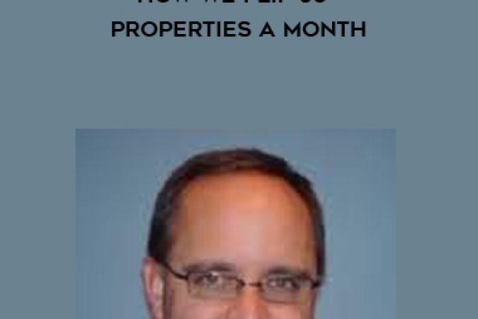 Joe McCall & Peter Vekselman – How We FLIP 30+ PROPERTIES A MONTH onnline courses