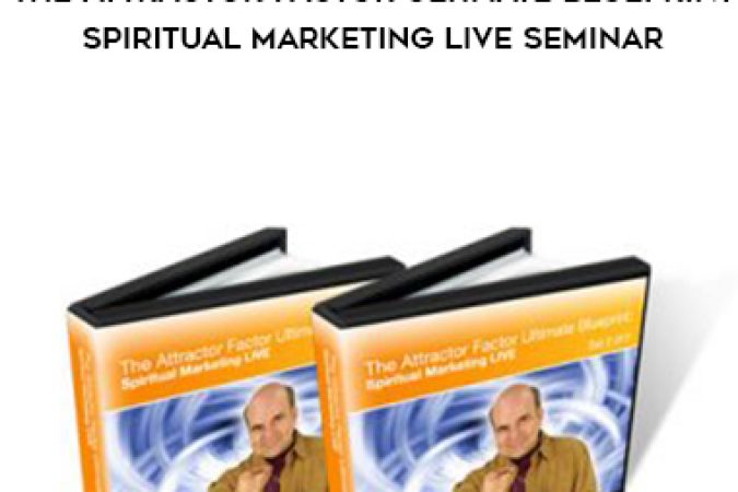 Joe Vitale – The Attractor Factor Ultimate Blueprint – Spiritual Marketing LIVE Seminar onnline courses