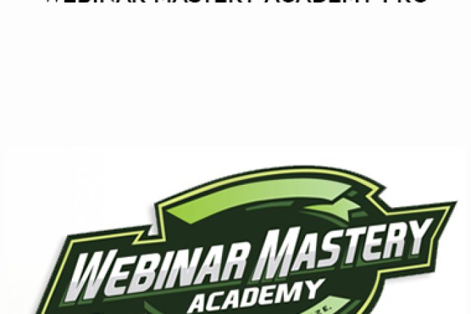 Jon Schumacher – Webinar Mastery Academy PRO onnline courses