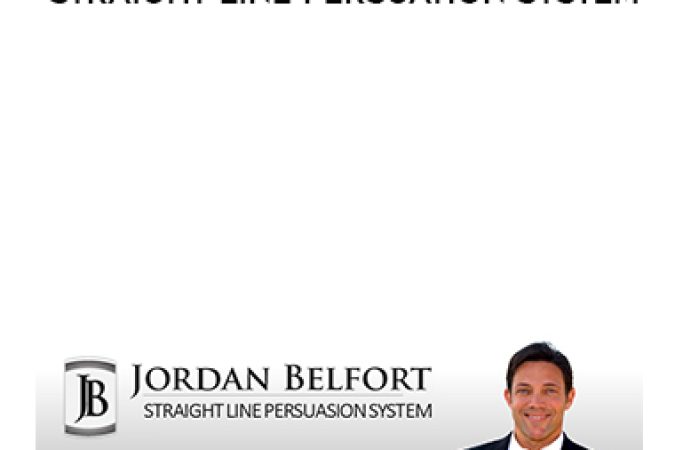 Jordan Belfort – Straight Line Persuation System onnline courses