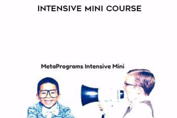 Joseph Riggio – MetaPrograms Intensive Mini Course onnline courses