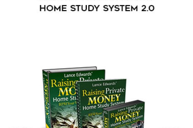 Lance Edward - Raising Private Money Home Study System 2.0 onnline courses