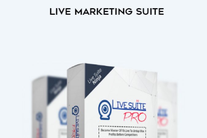 Live Suite Pro – The Ultimate Facebook Live Marketing Suite onnline courses