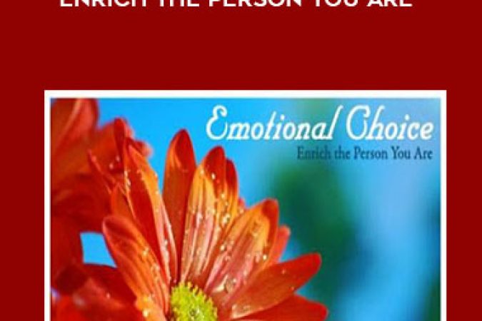 Lon McDonald BJ.S. Epperson-Emotional Choice: Enrich the Person You Are onnline courses