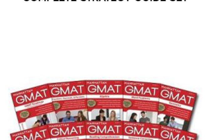 Manhattan GMAT Guide – Complete Strategy Guide Set onnline courses