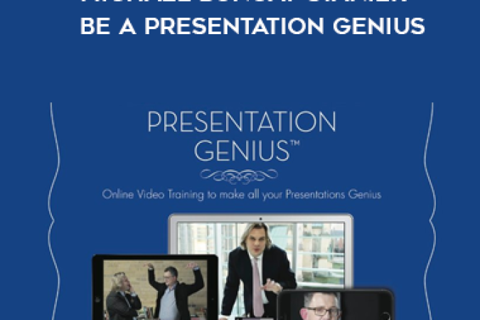 Mark Bowden & Michael Bungay Stanier – Be A Presentation Genius onnline courses