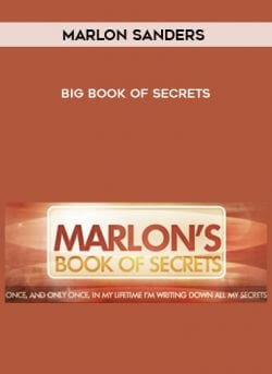 Marlon Sanders - Big Book of Secrets onnline courses