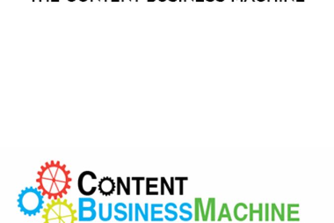 Matt Wolfe – The Content Business Machine onnline courses