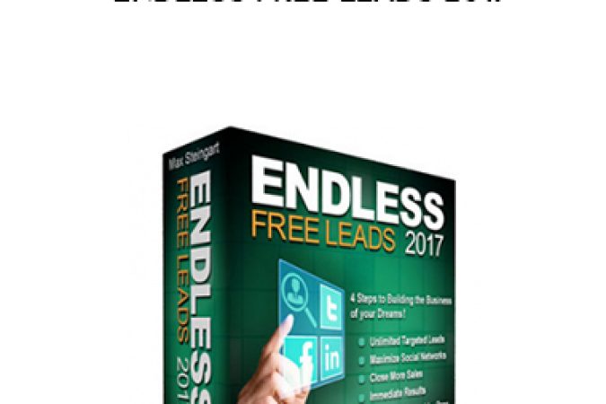 Max Steingar – Endless Free Leads 2017 onnline courses