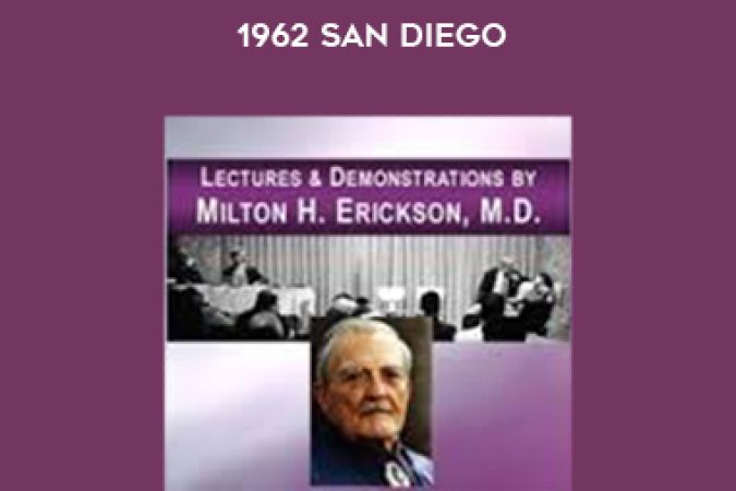 Milton Erickson – Lecture and Demonstration 1962 San Diego onnline courses