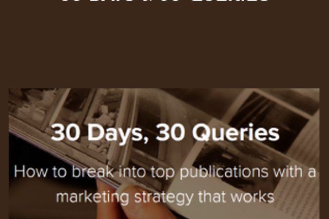 Mridu Khullar Relph – 30 Days & 30 Queries onnline courses