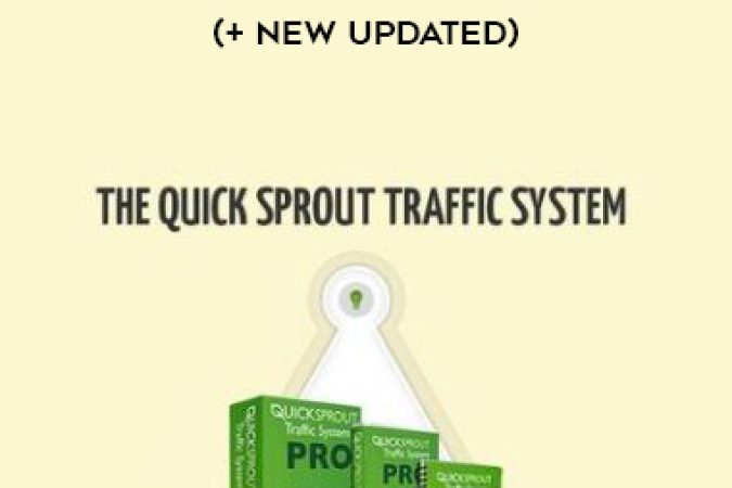 Neil Patel – Quick Sprout Traffic System Pro (+ New Updated) onnline courses