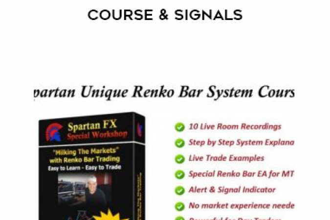 Nikos Mermigas – Unique Renko Bar Video Course & Signals onnline courses