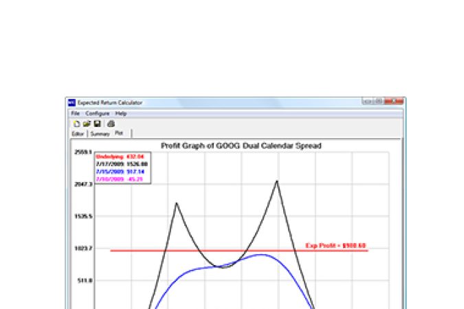 Optionstrategist - The Expected Return Calculator onnline courses