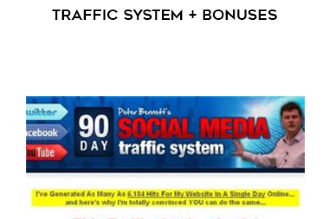 Pete Bennett – 90 Days Social Media Traffic System + Bonuses onnline courses