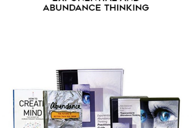 Peter Diamandis and Ray Kurzweil – Exponential and Abundance Thinking onnline courses