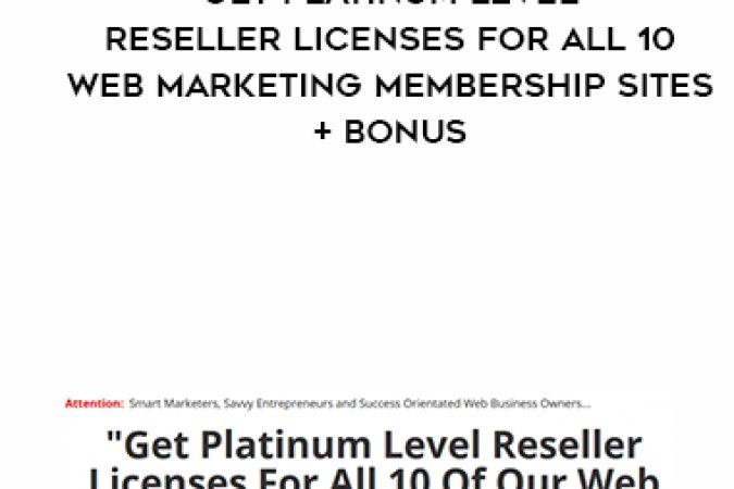 Promotelabs – Get Platinum Level Reseller Licenses For All 10 Web Marketing Membership Sites + BONUS onnline courses