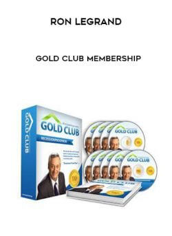 RON LEGRAND GOLD CLUB MEMBERSHIP onnline courses