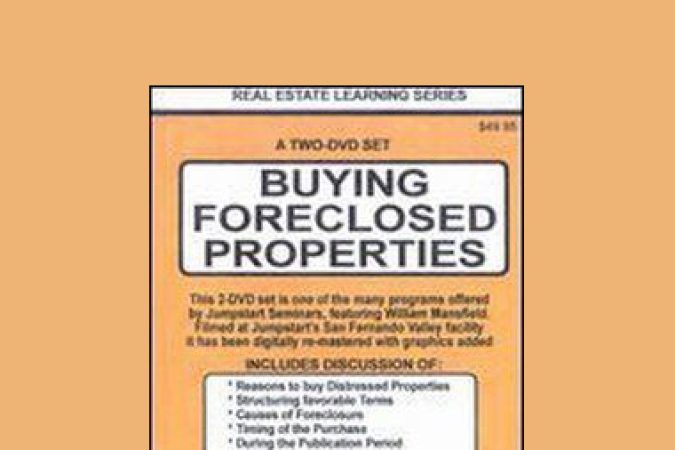 Real Estate Learning Series – Buying Foreclosed Properties onnline courses