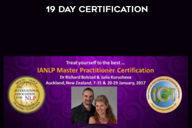 Richard Bolstad – Full NLP Master Practitioner 19 Day Certification onnline courses