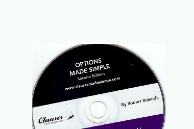 Rob Balanda – Options Made Simple onnline courses