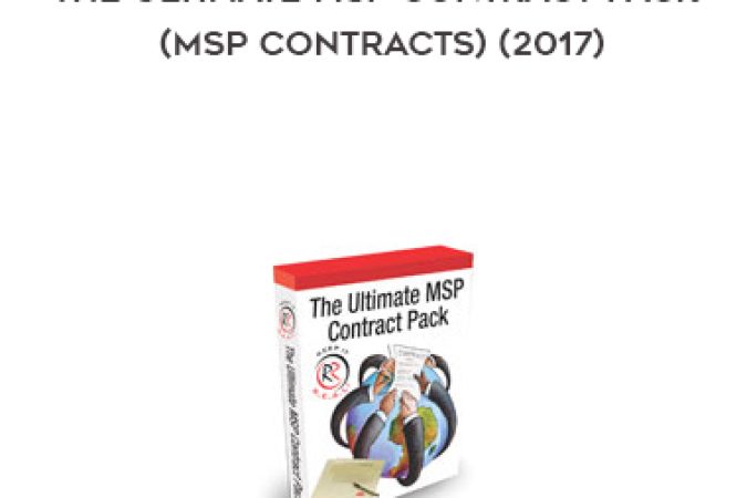 Robin Robins – The Ultimate MSP Contract Pack (MSP Contracts) (2017) onnline courses