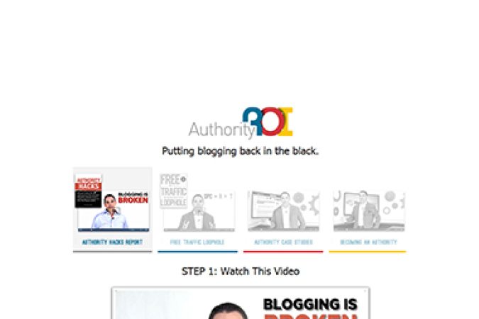 Ryan Deiss – Authority ROI onnline courses