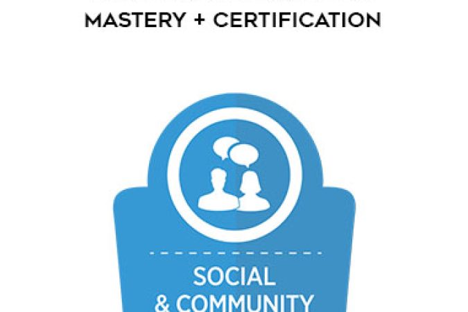 Ryan Deiss – Social and Community Mastery + Certification onnline courses