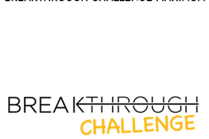 Seth Ellsworth – Breakthrough Challenge Maximum onnline courses