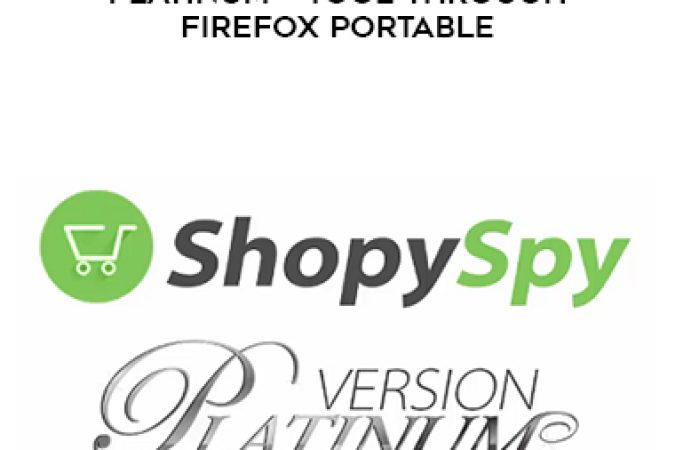 ShopySpy – Platinum – Tool Through Firefox Portable onnline courses