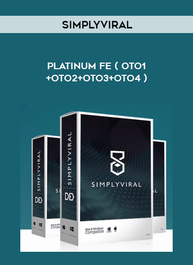 SimplyViral - Platinum FE ( OTO1+OTO2+OTO3+OTO4 ) onnline courses