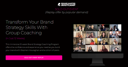 Stephen Houraghan – Brand Master Bootcamp Elite onnline courses