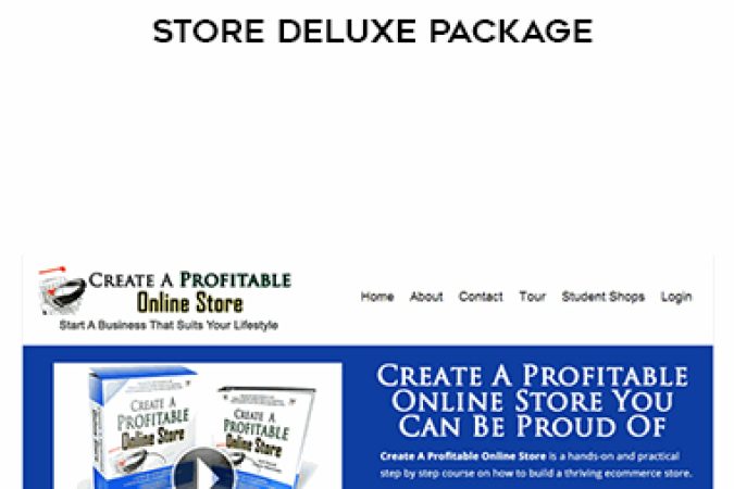 Steve Chou – Create A Profitable Online Store Deluxe Package onnline courses