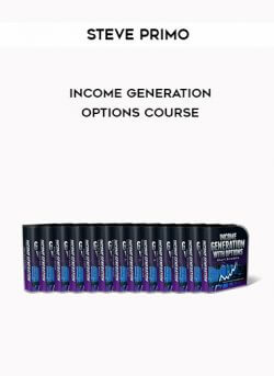 Steve Primo – Income Generation Options Course onnline courses