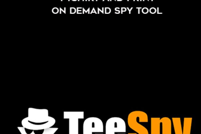 Teespy – 1 Tshirt and Print On Demand SPY Tool onnline courses