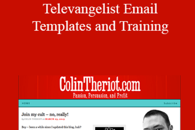 Colin Theriot – Televangelist Email Templates and Training onnline courses