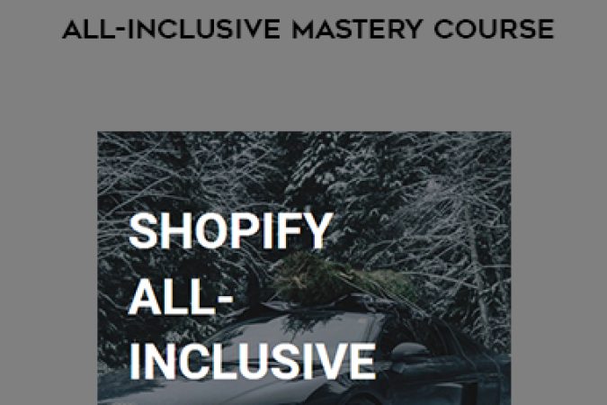 Thaddeus Strickland – Shopify Drop Shipping All-Inclusive Mastery Course onnline courses