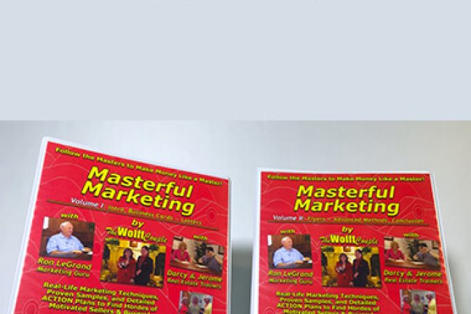 The Wolff Couple and Ron LeGrand - Masterful Marketing System onnline courses